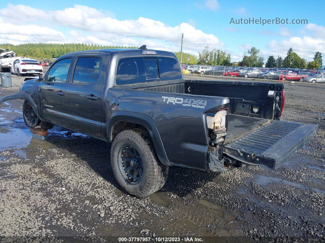 2019 Toyota Tacoma 4wd Trd Off Road Gray vin: 3TMCZ5AN5KM191828