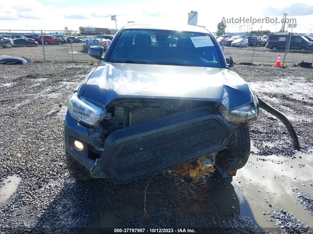 2019 Toyota Tacoma 4wd Trd Off Road Gray vin: 3TMCZ5AN5KM191828