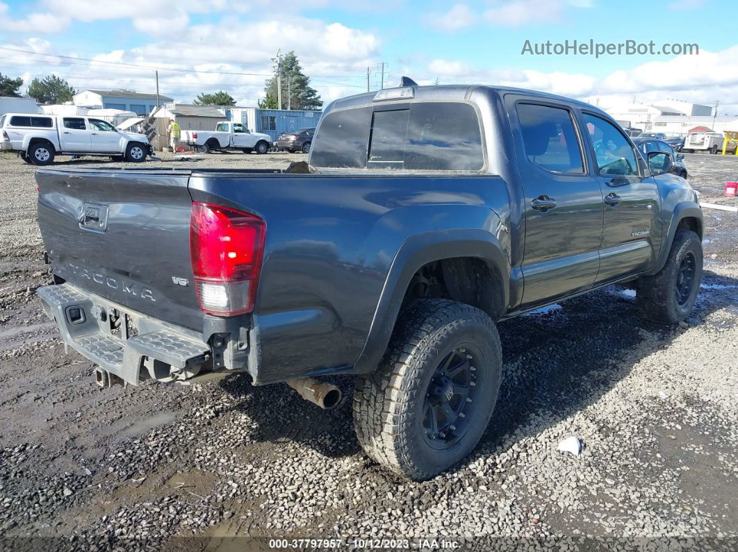 2019 Toyota Tacoma 4wd Trd Off Road Gray vin: 3TMCZ5AN5KM191828