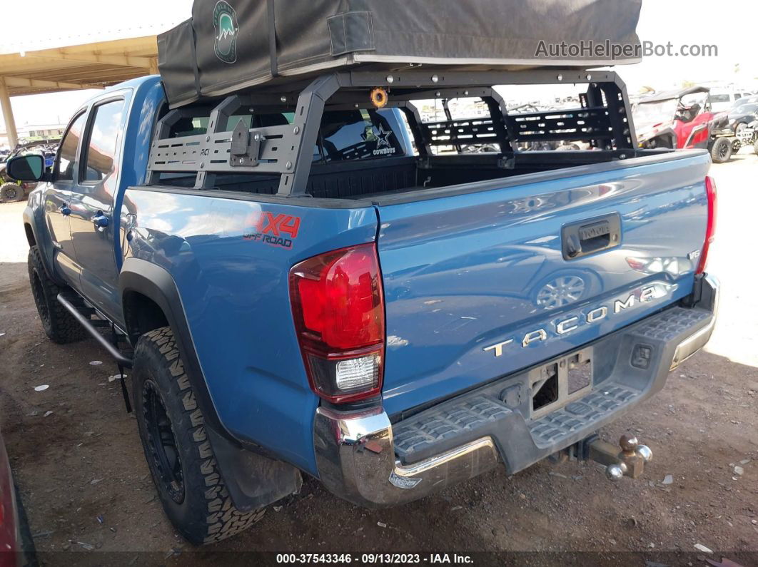 2019 Toyota Tacoma 4wd Sr/sr5/trd Sport Blue vin: 3TMCZ5AN5KM194518