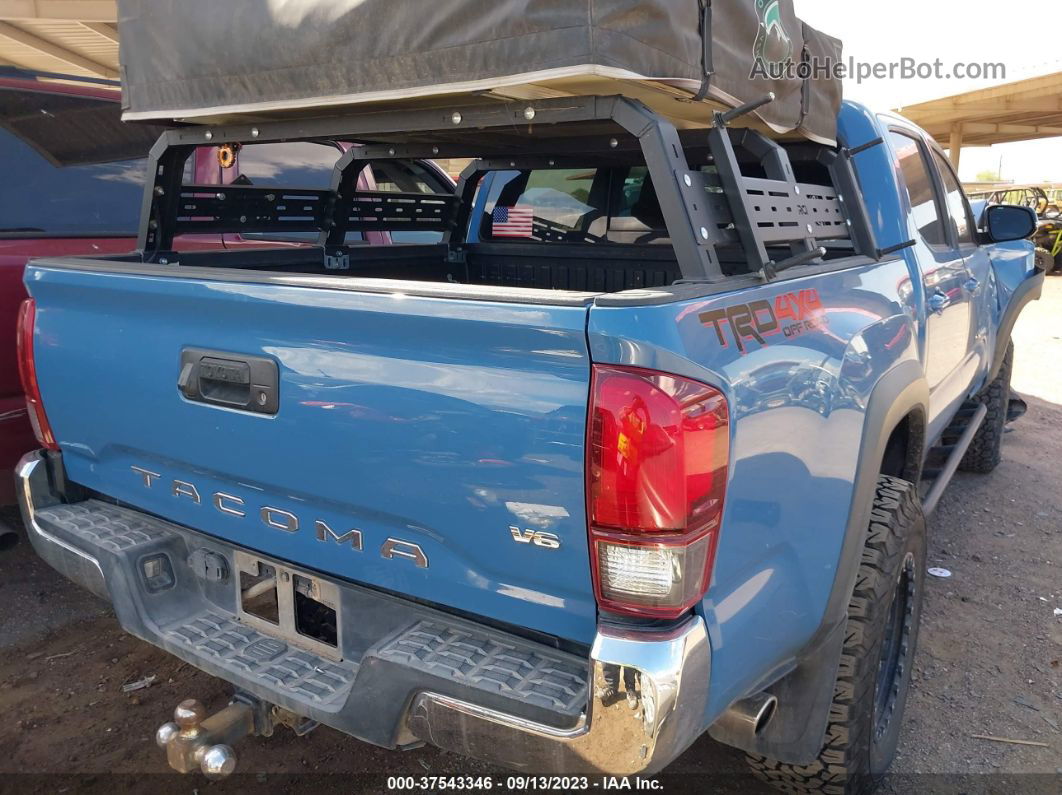 2019 Toyota Tacoma 4wd Sr/sr5/trd Sport Blue vin: 3TMCZ5AN5KM194518