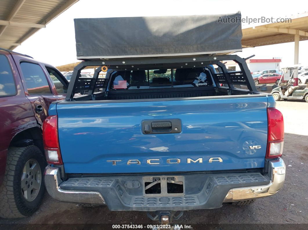 2019 Toyota Tacoma 4wd Sr/sr5/trd Sport Blue vin: 3TMCZ5AN5KM194518