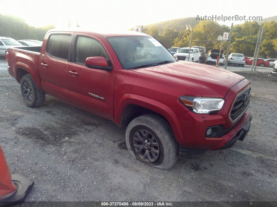 2019 Toyota Tacoma 4wd Sr5 Красный vin: 3TMCZ5AN5KM208854