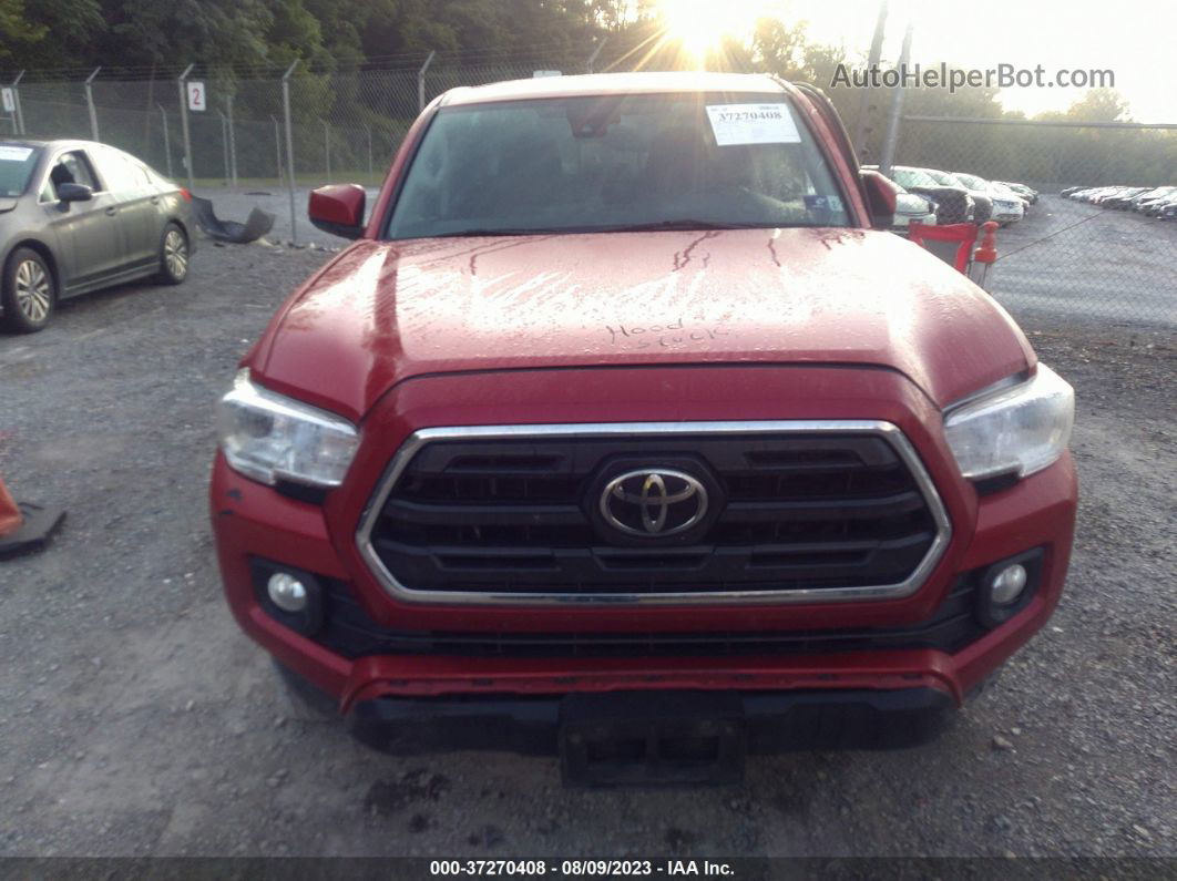 2019 Toyota Tacoma 4wd Sr5 Красный vin: 3TMCZ5AN5KM208854