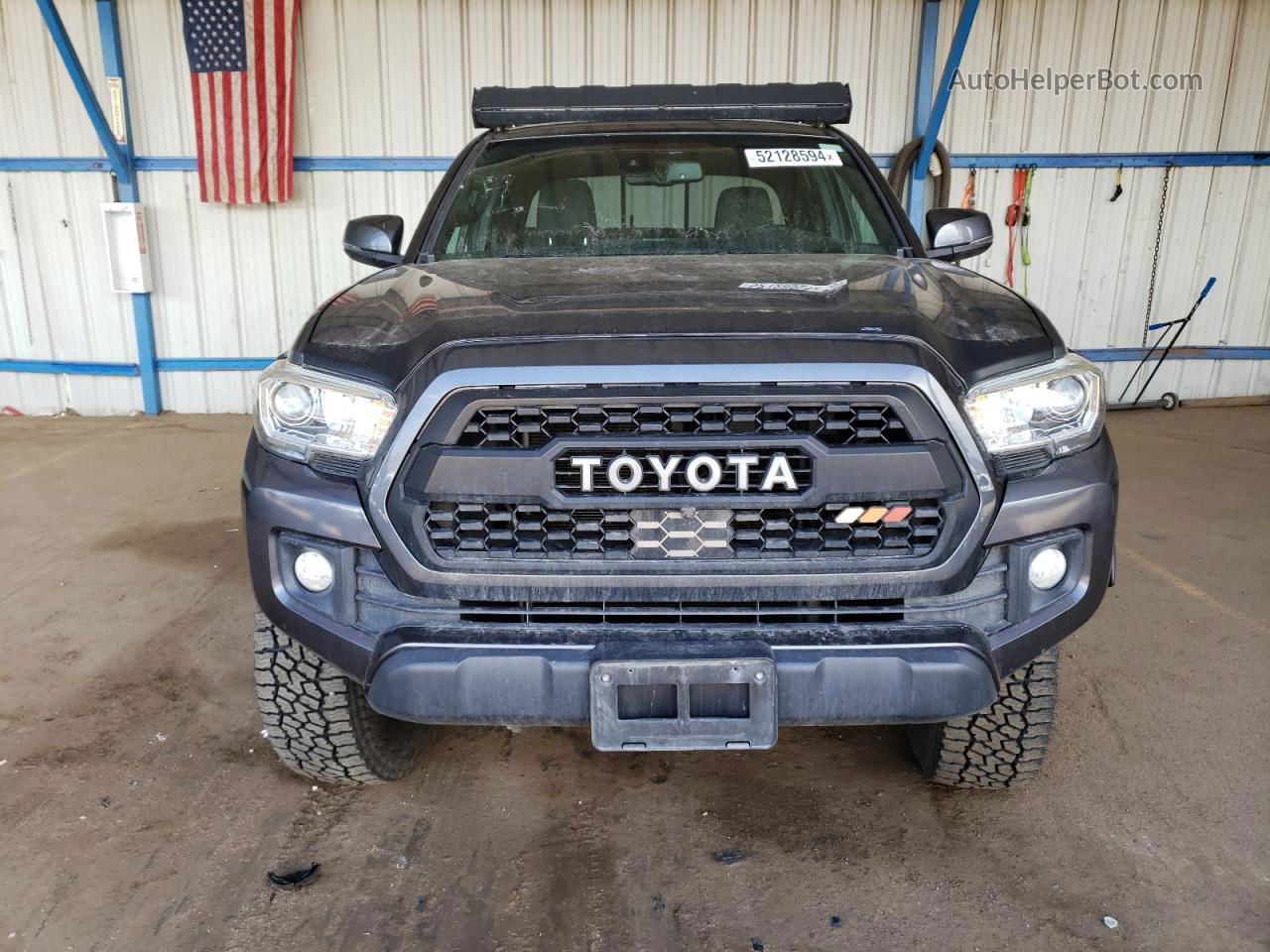 2019 Toyota Tacoma Double Cab Серый vin: 3TMCZ5AN5KM223080