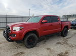 2019 Toyota Tacoma Double Cab Red vin: 3TMCZ5AN5KM238596