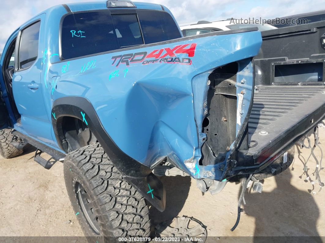 2019 Toyota Tacoma Trd Off Road Blue vin: 3TMCZ5AN5KM243264