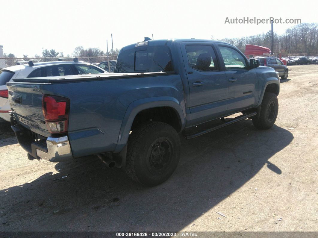 2019 Toyota Tacoma 4wd Sr/sr5/trd Sport Blue vin: 3TMCZ5AN5KM248867