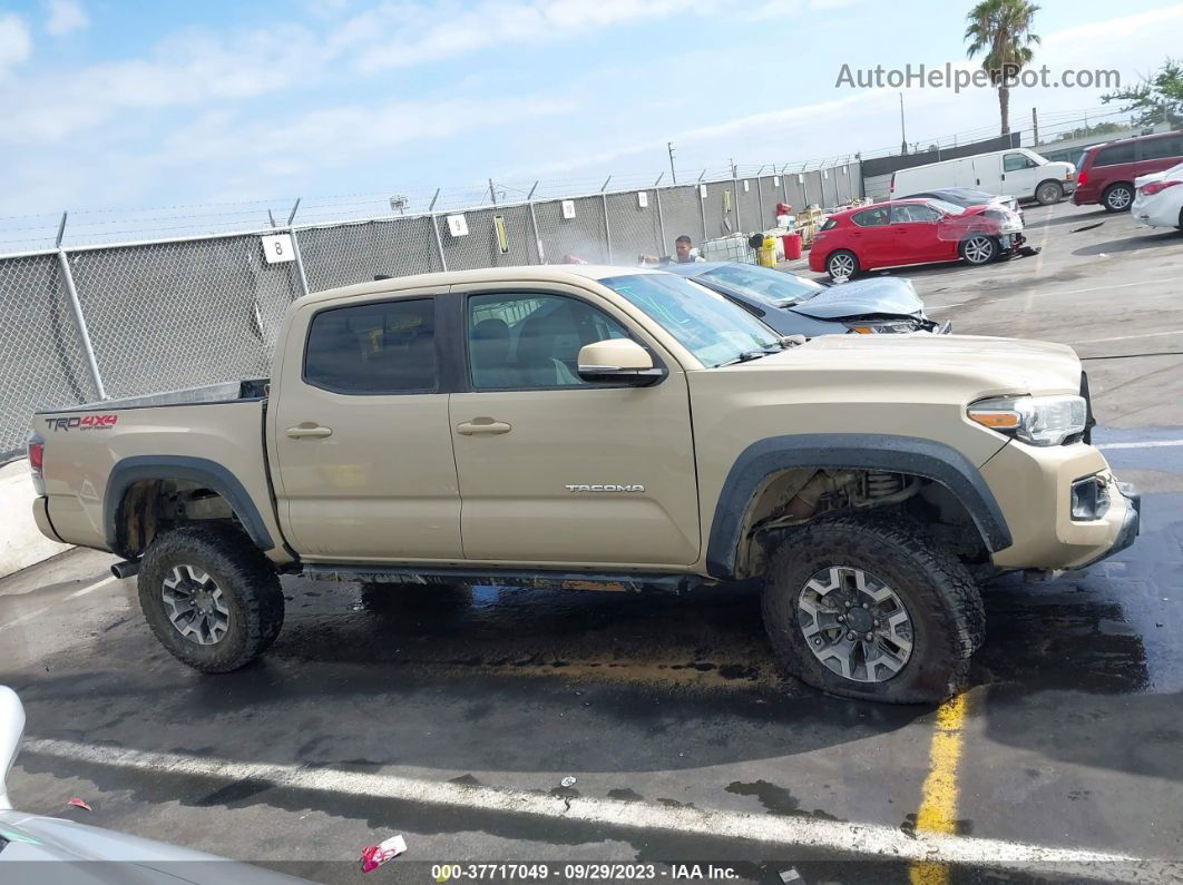 2019 Toyota Tacoma 4wd Sr/sr5/trd Sport Tan vin: 3TMCZ5AN5KM252109