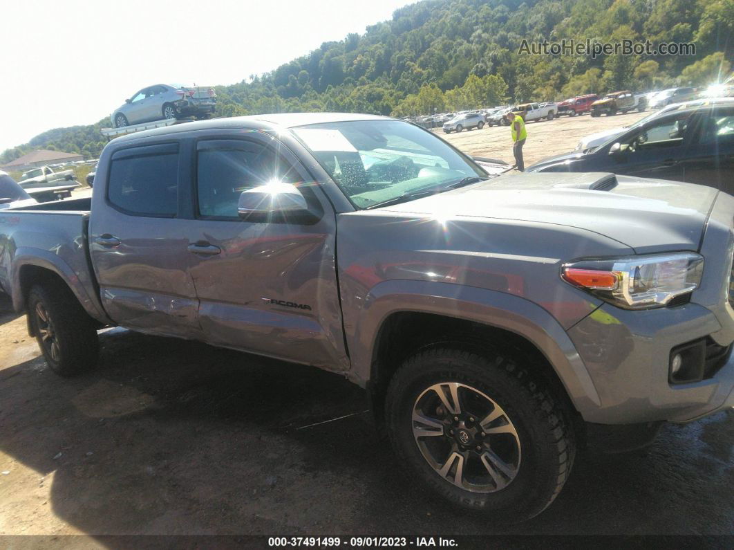 2019 Toyota Tacoma Trd Sport Серый vin: 3TMCZ5AN5KM264454