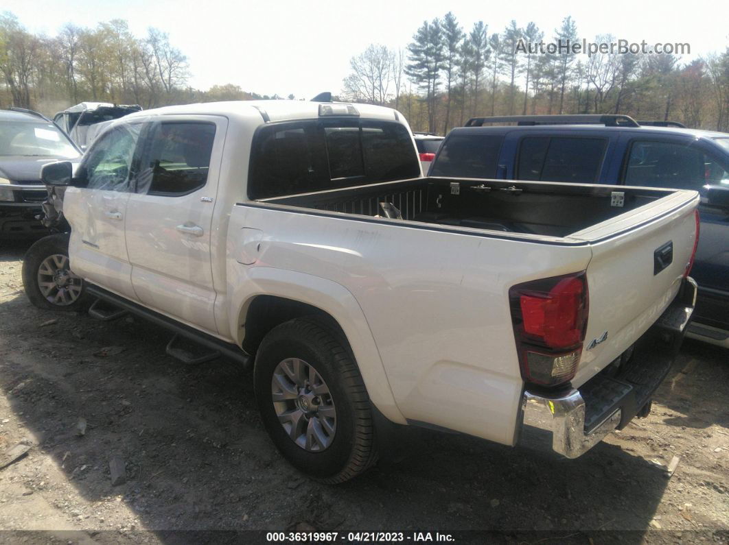 2019 Toyota Tacoma 4wd Sr/sr5/trd Sport White vin: 3TMCZ5AN5KM264499