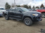 2020 Toyota Tacoma Double Cab Black vin: 3TMCZ5AN5LM288352