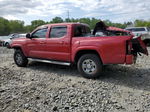 2020 Toyota Tacoma Double Cab Red vin: 3TMCZ5AN5LM367830