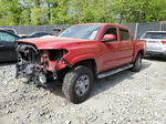 2020 Toyota Tacoma Double Cab Red vin: 3TMCZ5AN5LM367830