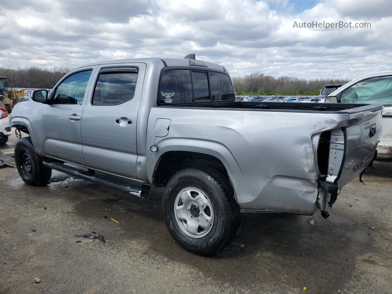 2020 Toyota Tacoma Double Cab Gray vin: 3TMCZ5AN5LM368377