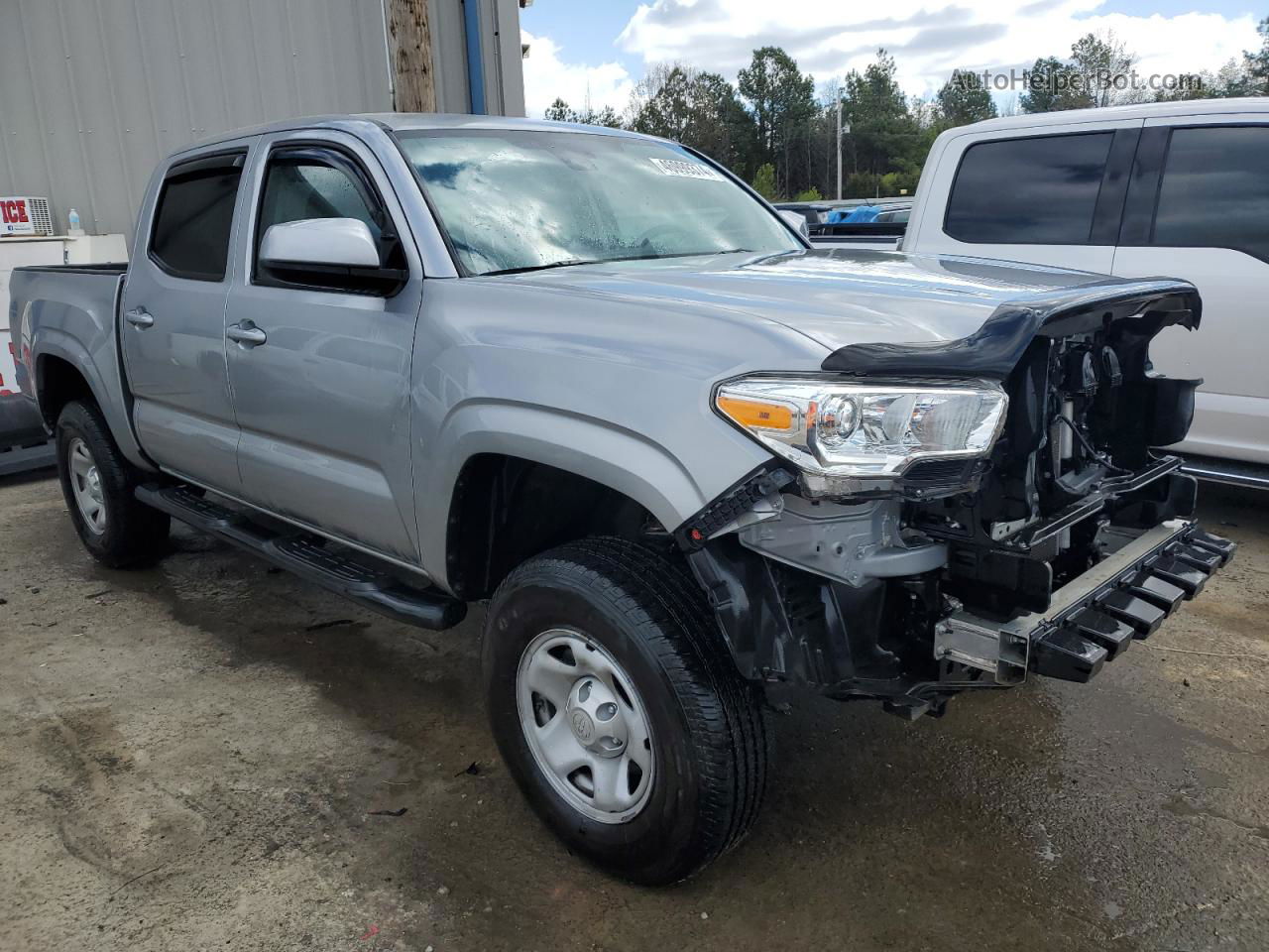 2020 Toyota Tacoma Double Cab Gray vin: 3TMCZ5AN5LM368377