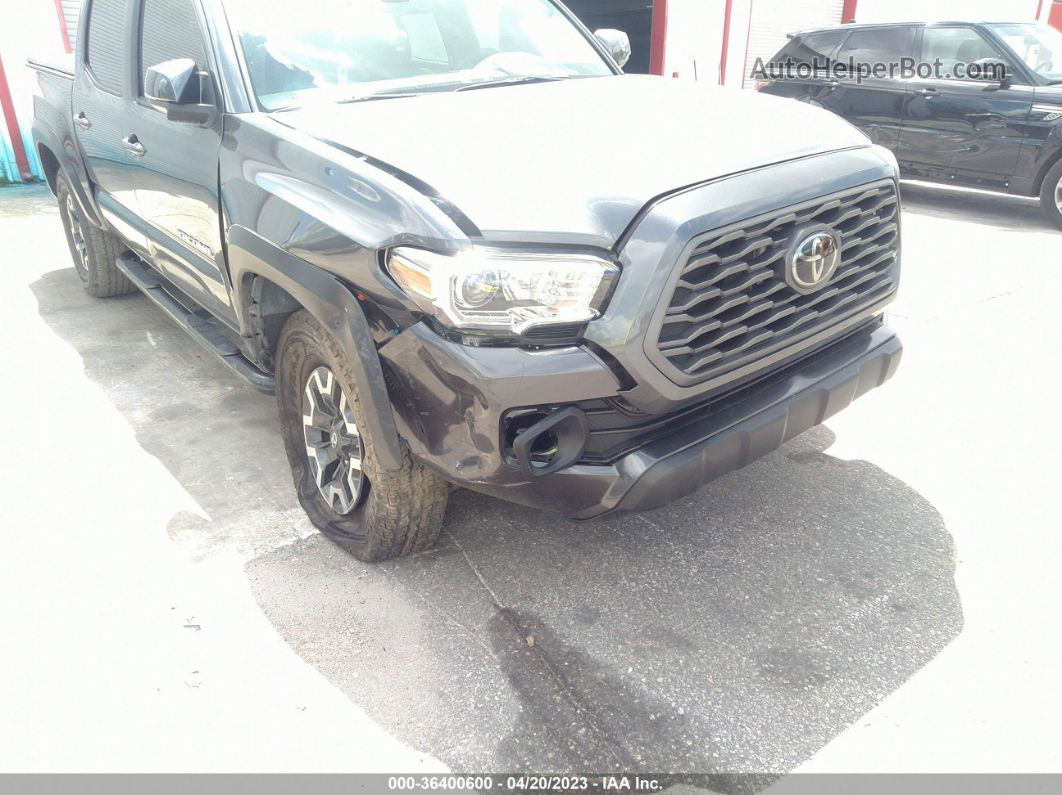 2021 Toyota Tacoma 4wd Sr/sr5/trd Sport Gray vin: 3TMCZ5AN5MM395418