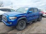 2017 Toyota Tacoma Trd Off Road Blue vin: 3TMCZ5AN6HM070640