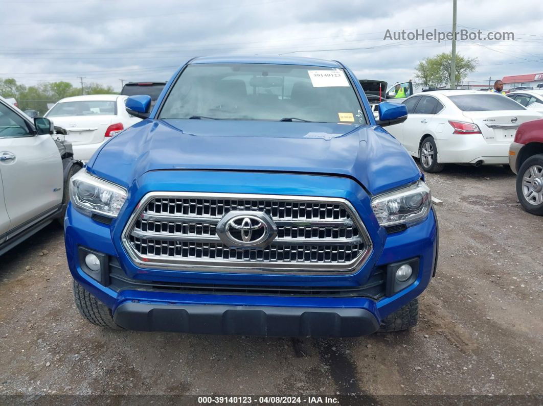 2017 Toyota Tacoma Trd Off Road Blue vin: 3TMCZ5AN6HM070640