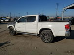 2017 Toyota Tacoma Double Cab Белый vin: 3TMCZ5AN6HM075188 Damage: Left Rear Door, Heavy Scratch, 3 to 4 inches