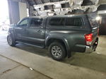 2017 Toyota Tacoma Double Cab Gray vin: 3TMCZ5AN6HM105841