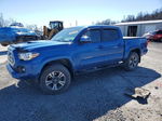 2017 Toyota Tacoma Double Cab Синий vin: 3TMCZ5AN6HM115592