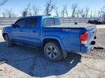 2017 Toyota Tacoma Double Cab Blue vin: 3TMCZ5AN6HM115592