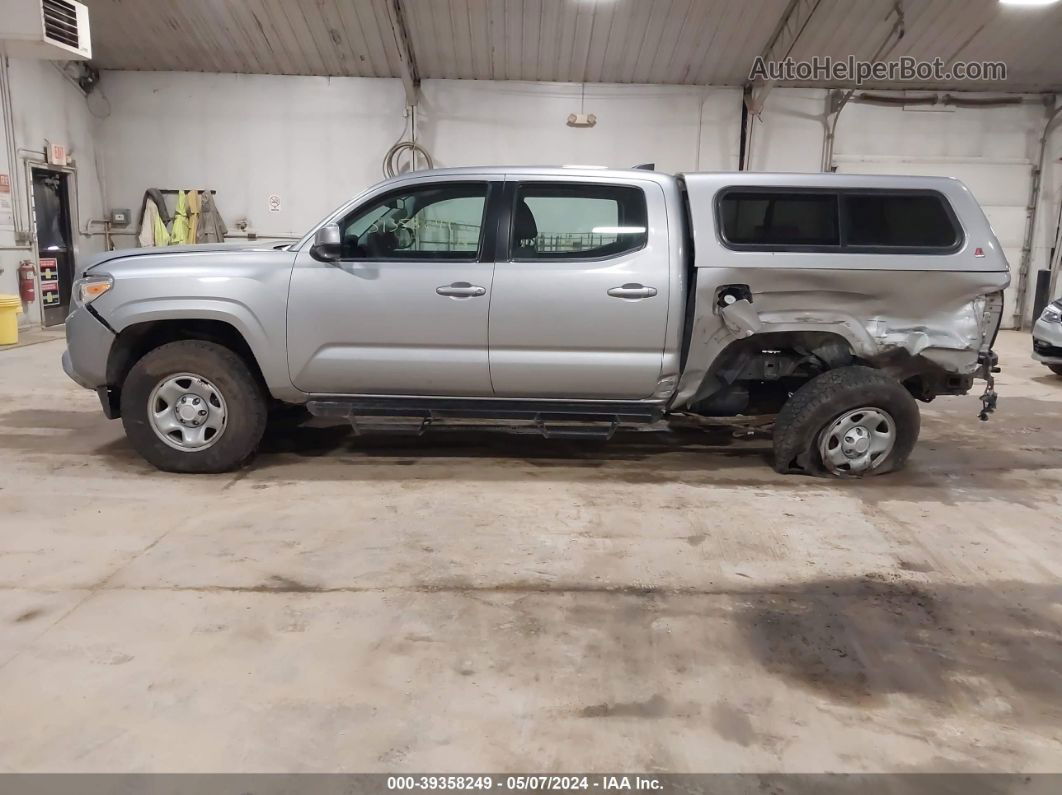 2017 Toyota Tacoma Sr V6 Silver vin: 3TMCZ5AN6HM118931