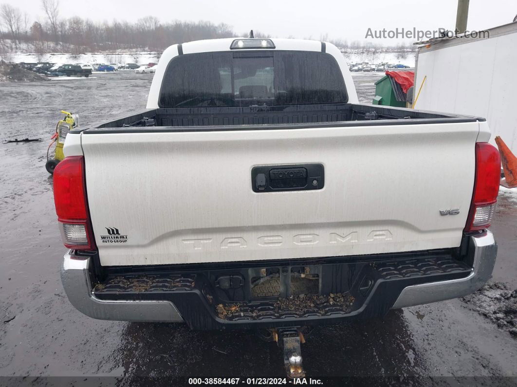 2019 Toyota Tacoma Trd Off Road White vin: 3TMCZ5AN6KM204571