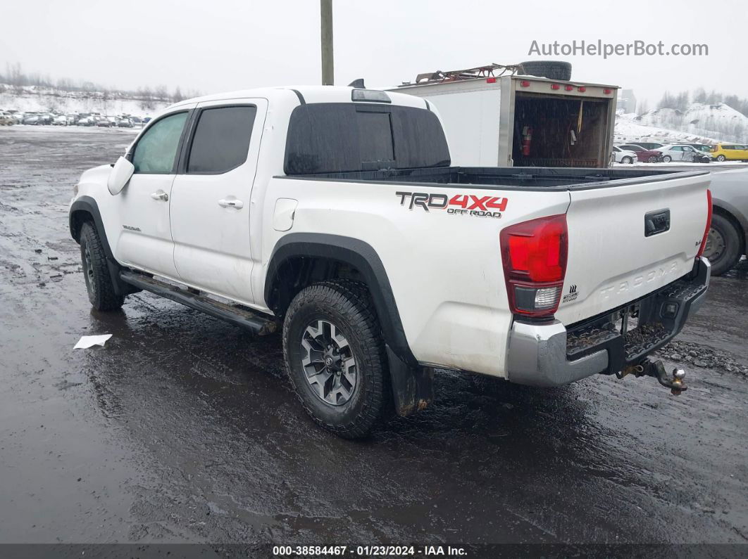 2019 Toyota Tacoma Trd Off Road Белый vin: 3TMCZ5AN6KM204571