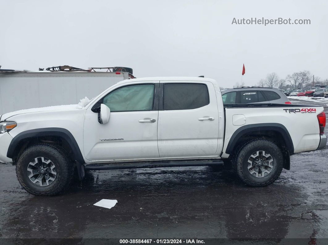 2019 Toyota Tacoma Trd Off Road White vin: 3TMCZ5AN6KM204571