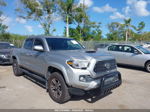 2019 Toyota Tacoma 4wd Sr/sr5/trd Sport Silver vin: 3TMCZ5AN6KM208815