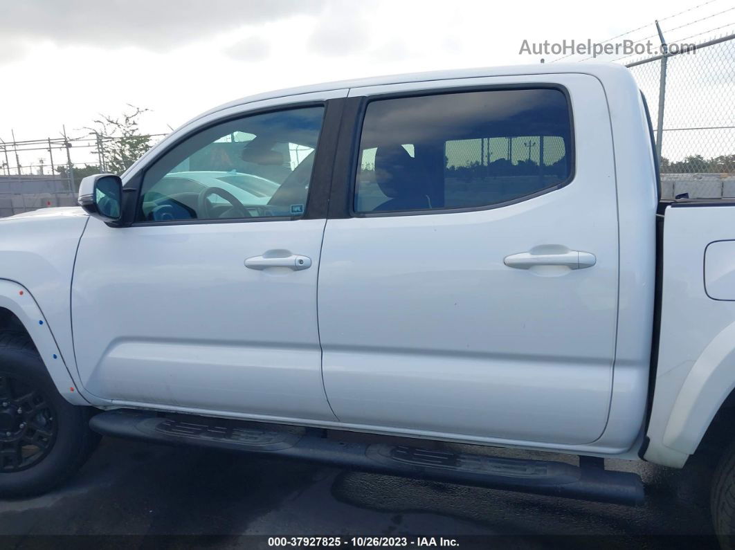 2019 Toyota Tacoma Trd Sport White vin: 3TMCZ5AN6KM209740