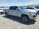 2019 Toyota Tacoma Double Cab Серебряный vin: 3TMCZ5AN6KM238736