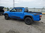 2020 Toyota Tacoma Double Cab Blue vin: 3TMCZ5AN6LM290028