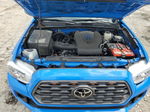 2020 Toyota Tacoma Double Cab Blue vin: 3TMCZ5AN6LM290028