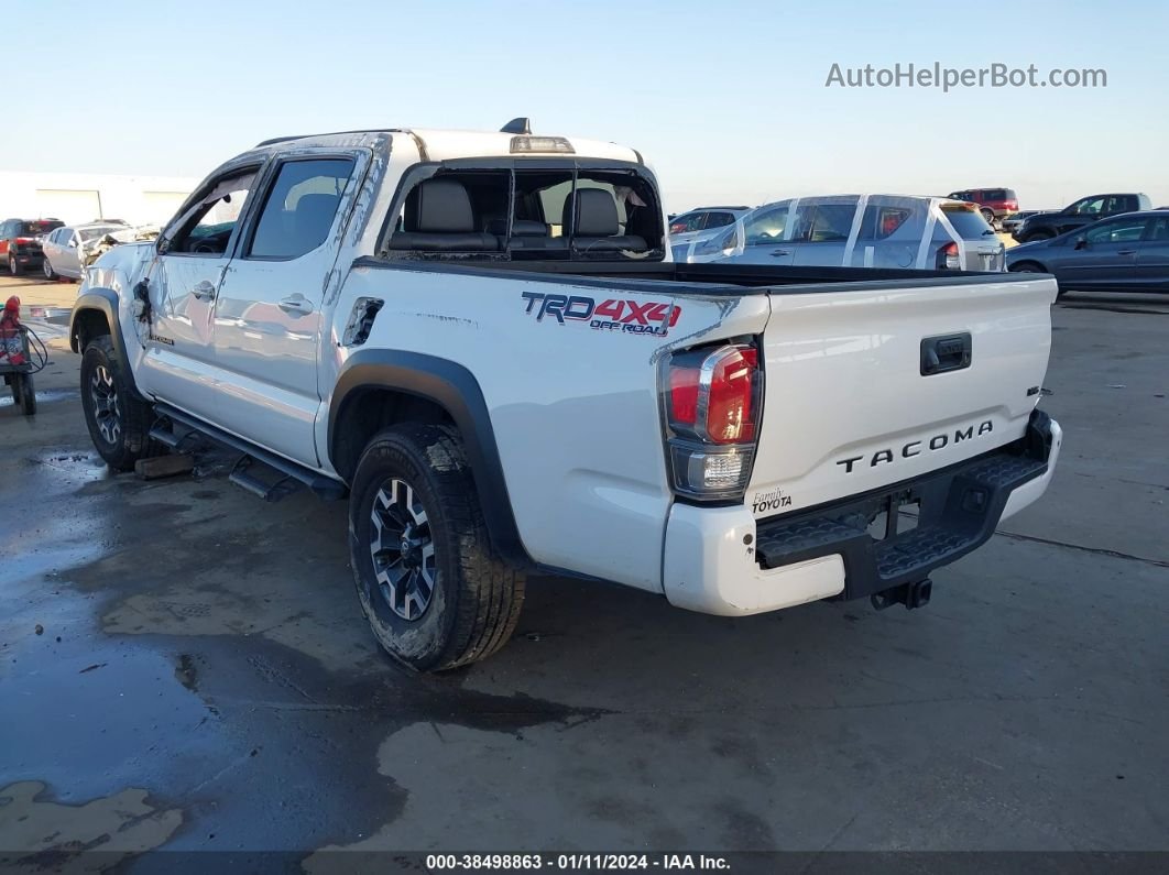 2020 Toyota Tacoma Trd Off-road White vin: 3TMCZ5AN6LM292961