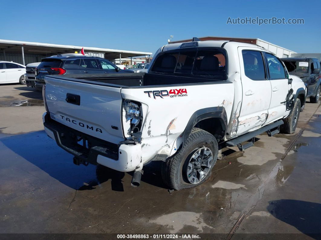 2020 Toyota Tacoma Trd Off-road White vin: 3TMCZ5AN6LM292961