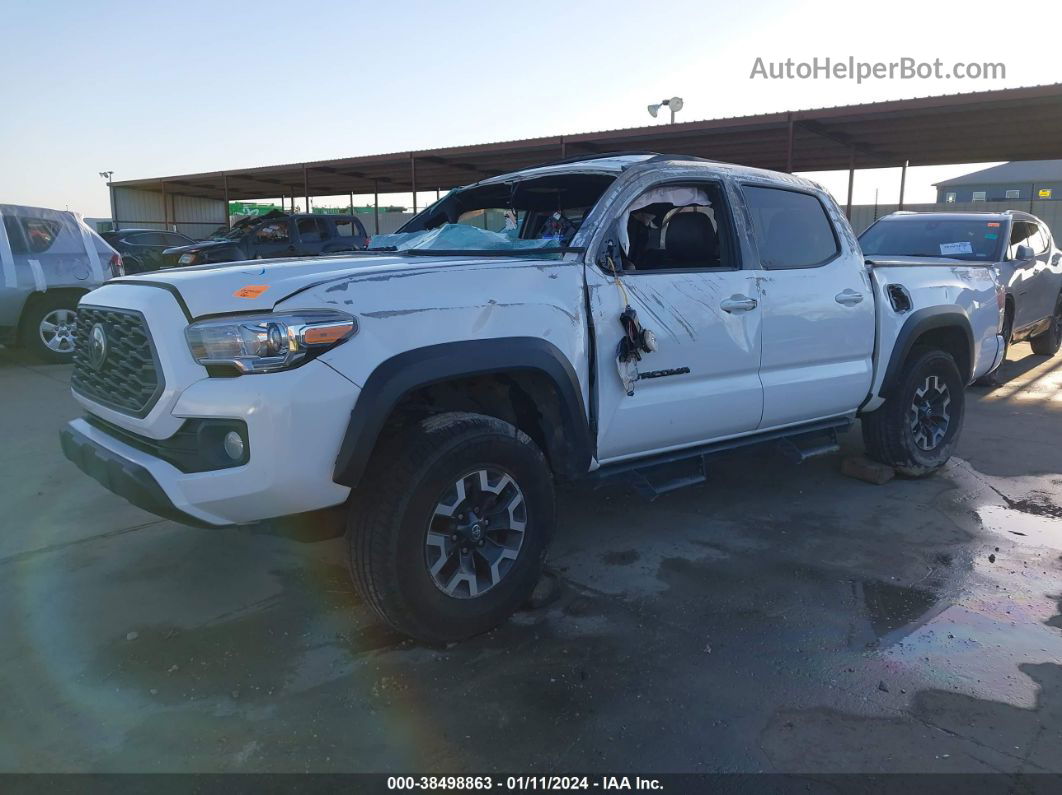 2020 Toyota Tacoma Trd Off-road White vin: 3TMCZ5AN6LM292961