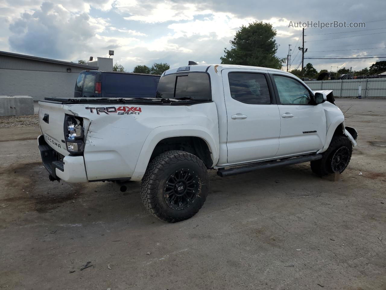 2020 Toyota Tacoma Double Cab Белый vin: 3TMCZ5AN6LM298811