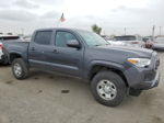 2020 Toyota Tacoma Double Cab Gray vin: 3TMCZ5AN6LM317826