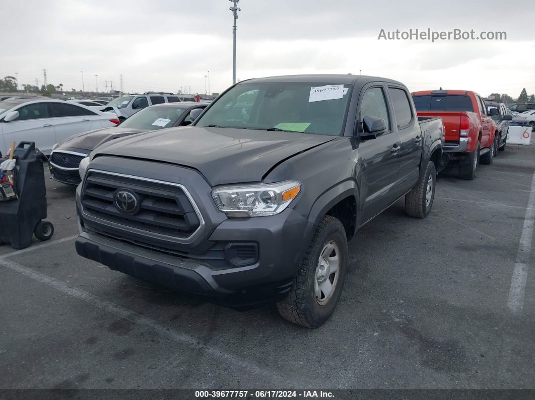 2020 Toyota Tacoma Sr V6 Gray vin: 3TMCZ5AN6LM317826