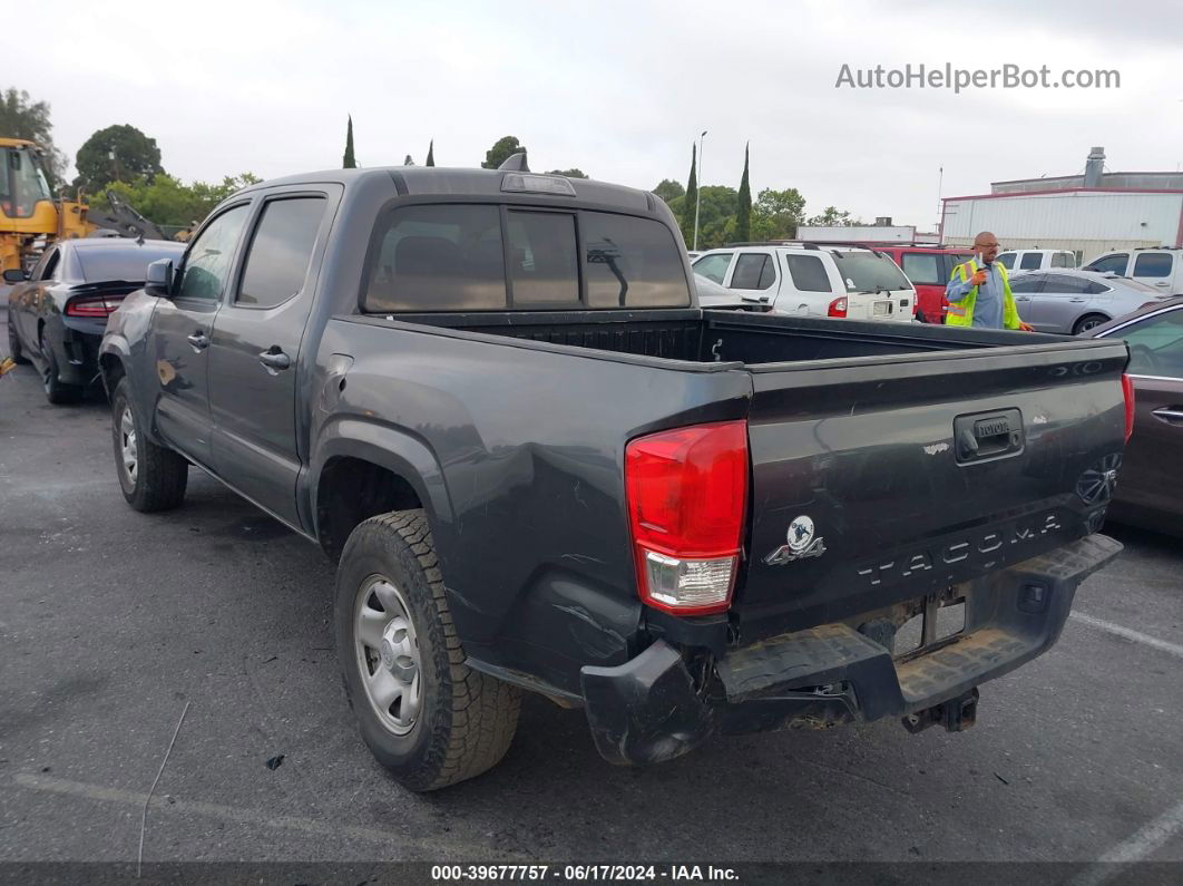 2020 Toyota Tacoma Sr V6 Gray vin: 3TMCZ5AN6LM317826