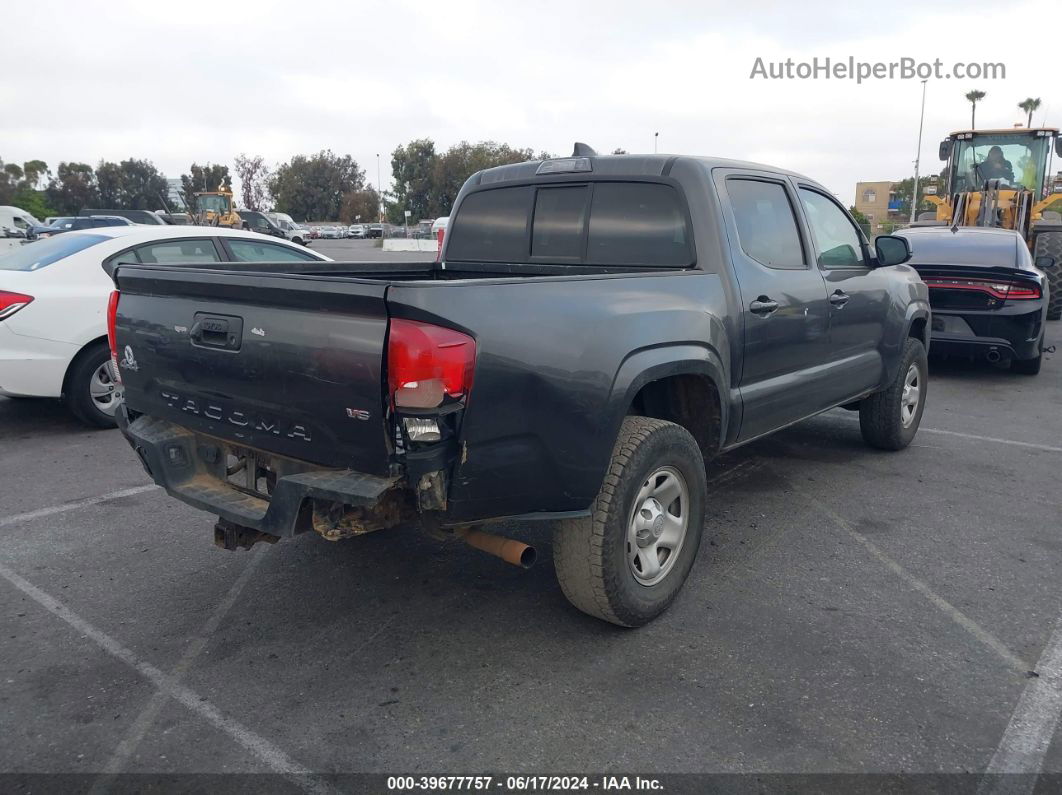 2020 Toyota Tacoma Sr V6 Gray vin: 3TMCZ5AN6LM317826