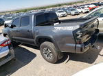 2020 Toyota Tacoma Double Cab Charcoal vin: 3TMCZ5AN6LM327563