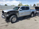 2020 Toyota Tacoma Double Cab Silver vin: 3TMCZ5AN6LM331855