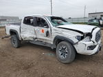 2020 Toyota Tacoma Double Cab White vin: 3TMCZ5AN6LM339714