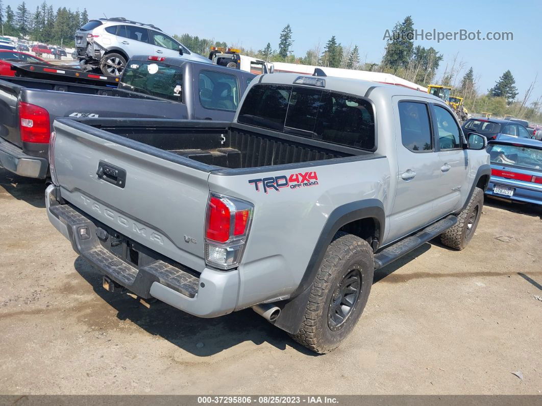 2021 Toyota Tacoma 4wd Sr/sr5/trd Sport Gray vin: 3TMCZ5AN6MM402540