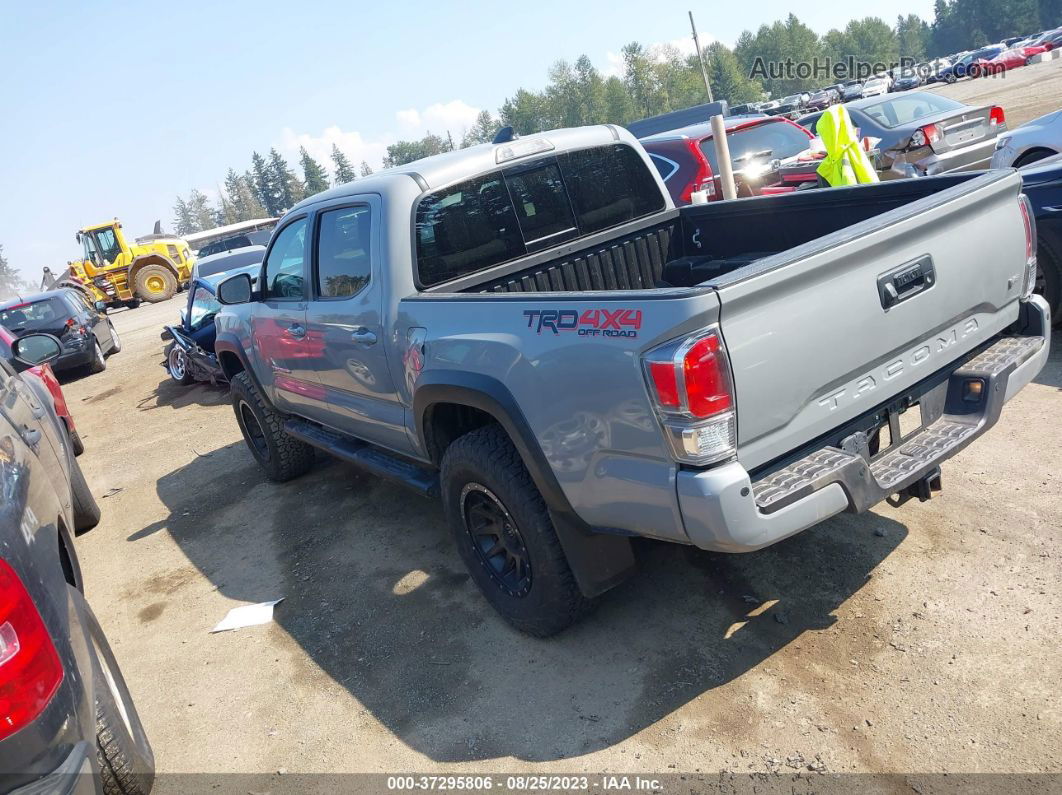 2021 Toyota Tacoma 4wd Sr/sr5/trd Sport Gray vin: 3TMCZ5AN6MM402540