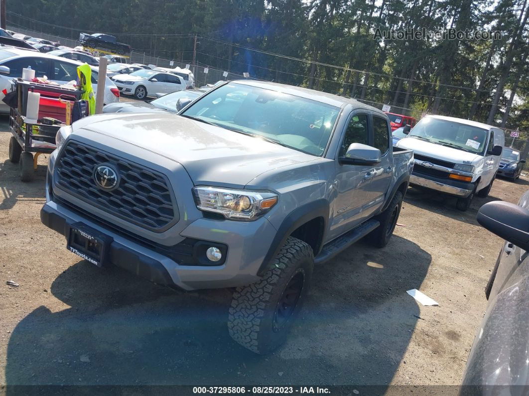 2021 Toyota Tacoma 4wd Sr/sr5/trd Sport Серый vin: 3TMCZ5AN6MM402540